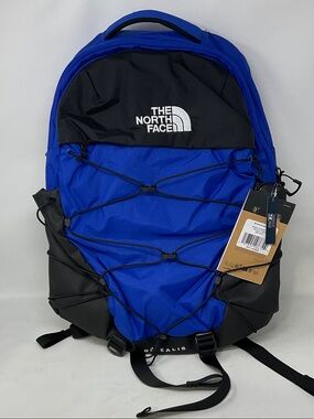 The North Face Backpack - Royal Blue and Black